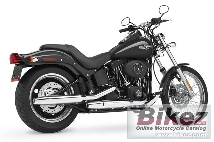 Big Harley-Davidson fxstb night train picture and wallpaper from Bikez.com